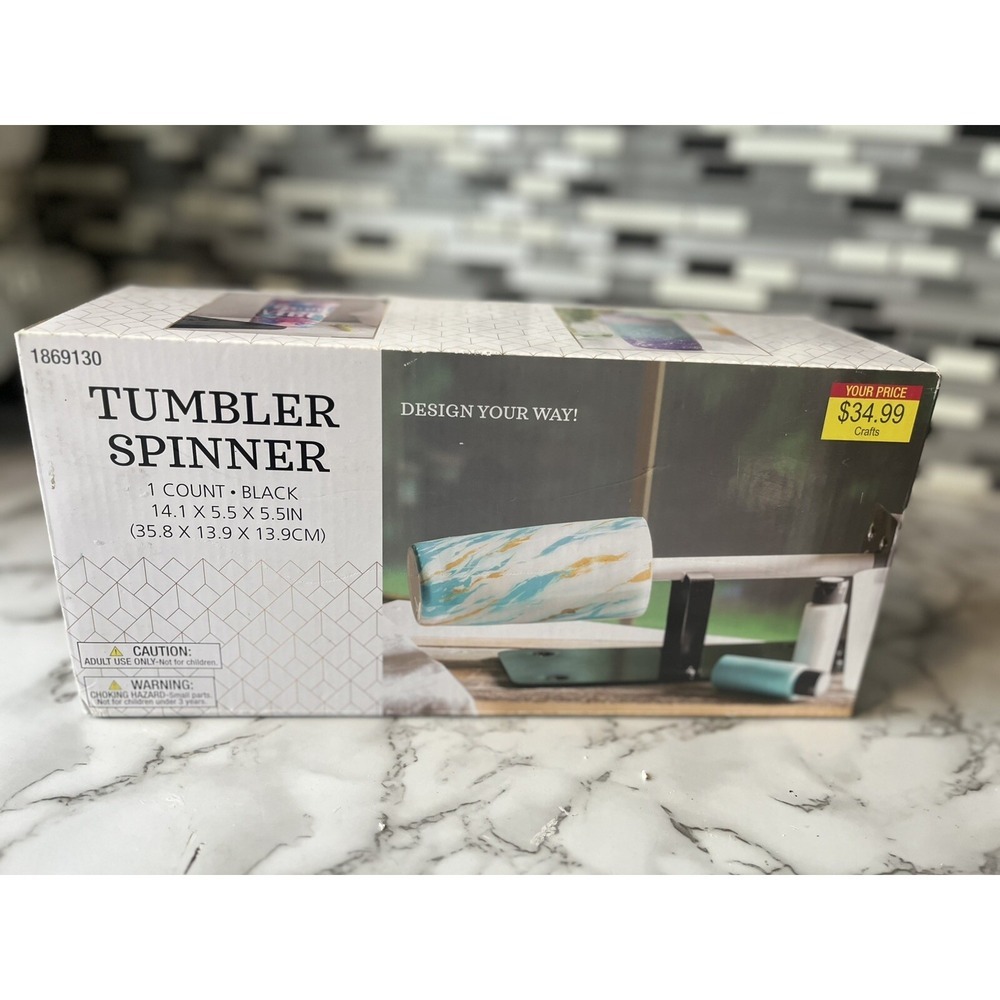 Tumbler Spinner Resin Cup Spinner Hobby Lobby New In Box